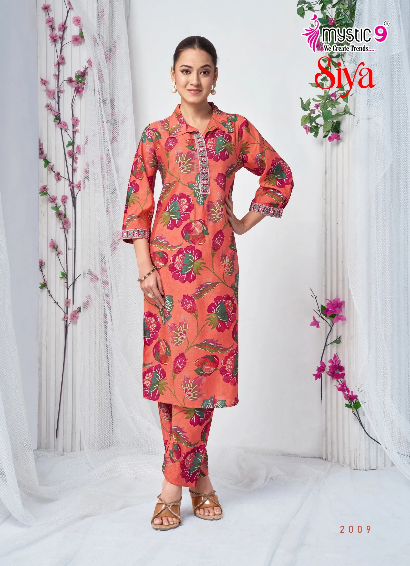 Mystic 9 Siya Vol 2 Roman Silk Straight Top With Bottom Collection Wholesale 12 Beautiful Mystic 9 Siya Vol 2 Roman Silk Straight Top With Bottom Collection Wholesale 2026