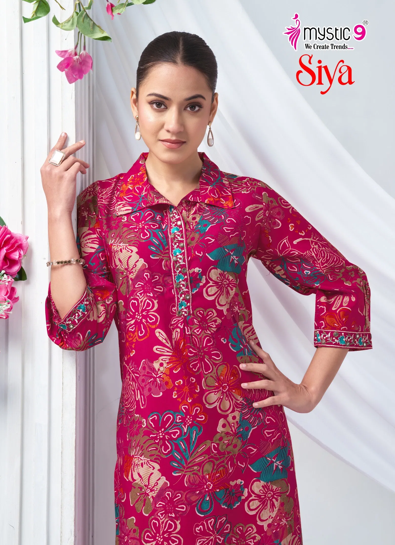 Mystic 9 Siya Vol 2 Roman Silk Straight Top With Bottom Collection Wholesale 13 Beautiful Mystic 9 Siya Vol 2 Roman Silk Straight Top With Bottom Collection Wholesale 2026
