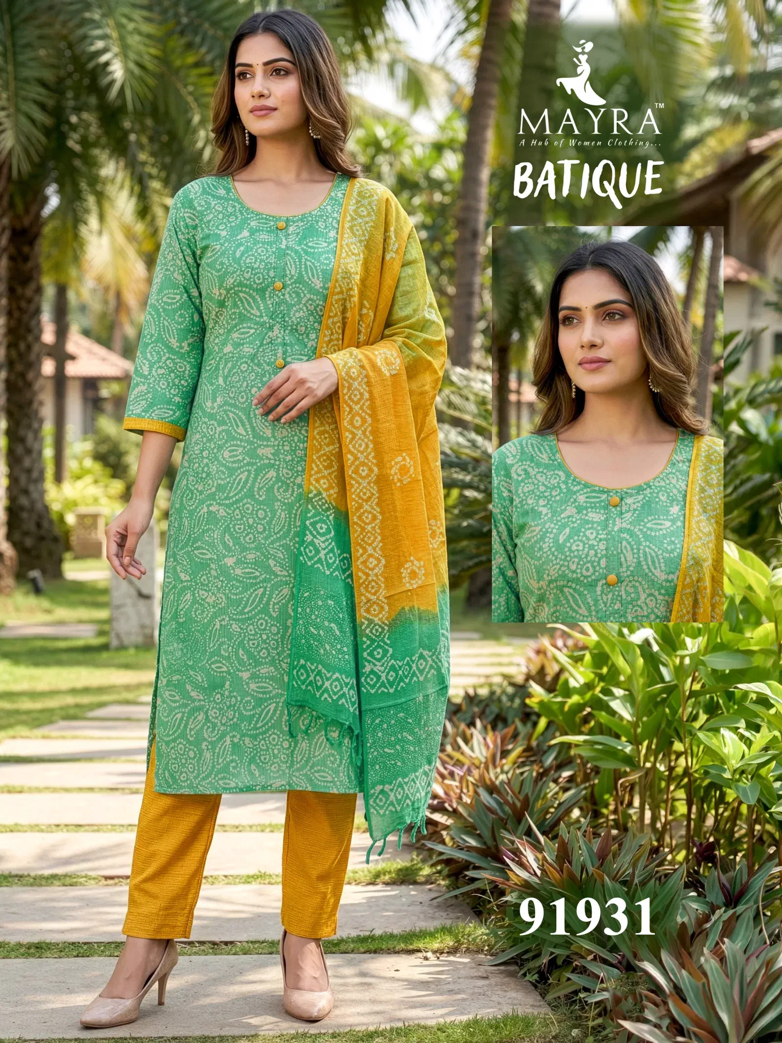 Batique 91924 To 31 Cotton Batik Printed Kurti With Bottom Dupatta Wholesale 6 Launching Batique 91924 To 31 Cotton Batik Printed Kurti With Bottom Dupatta Wholesale 2026