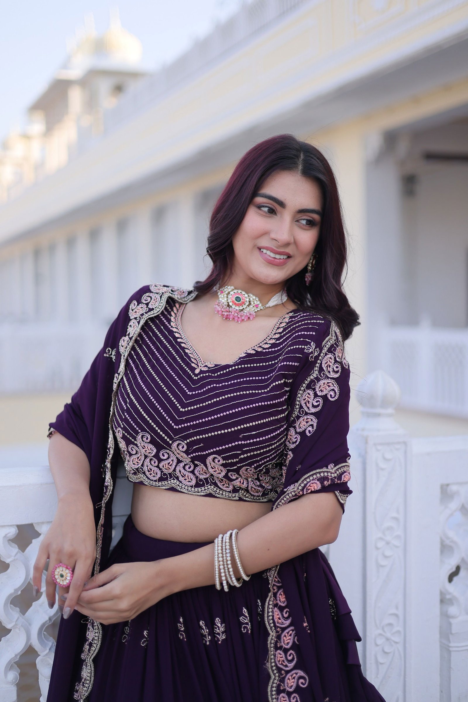 Lekha KA 5064 Faux Blooming Sequins Zari Embroidery Work Lehenga Choli Wholesale 11 Stylish Lekha KA 5064 Faux Blooming Sequins Zari Embroidery Work Lehenga Choli Wholesale 2026