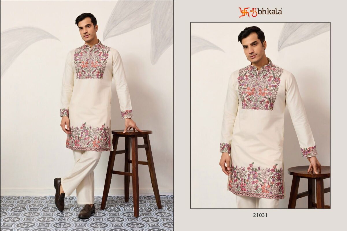 Latest Shubhvastra Nawabi Kurta Pant Viscose Silk Festival Wear Collection Wholesale 2026