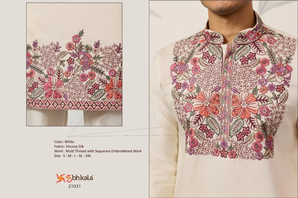 Latest Shubhvastra Nawabi Kurta Pant Viscose Silk Festival Wear Collection Wholesale 2026