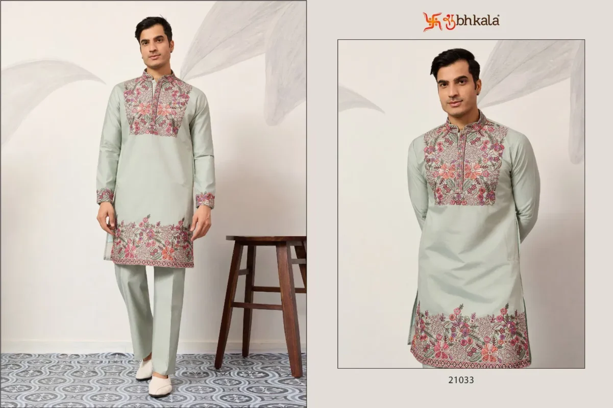 Latest Shubhvastra Nawabi Kurta Pant Viscose Silk Festival Wear Collection Wholesale 2026