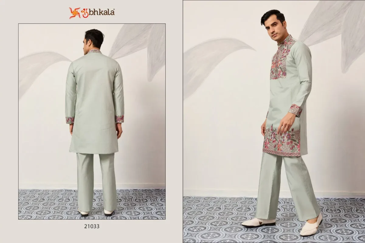 Latest Shubhvastra Nawabi Kurta Pant Viscose Silk Festival Wear Collection Wholesale 2026