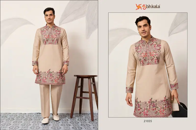 Latest Shubhvastra Nawabi Kurta Pant Viscose Silk Festival Wear Collection Wholesale 2026