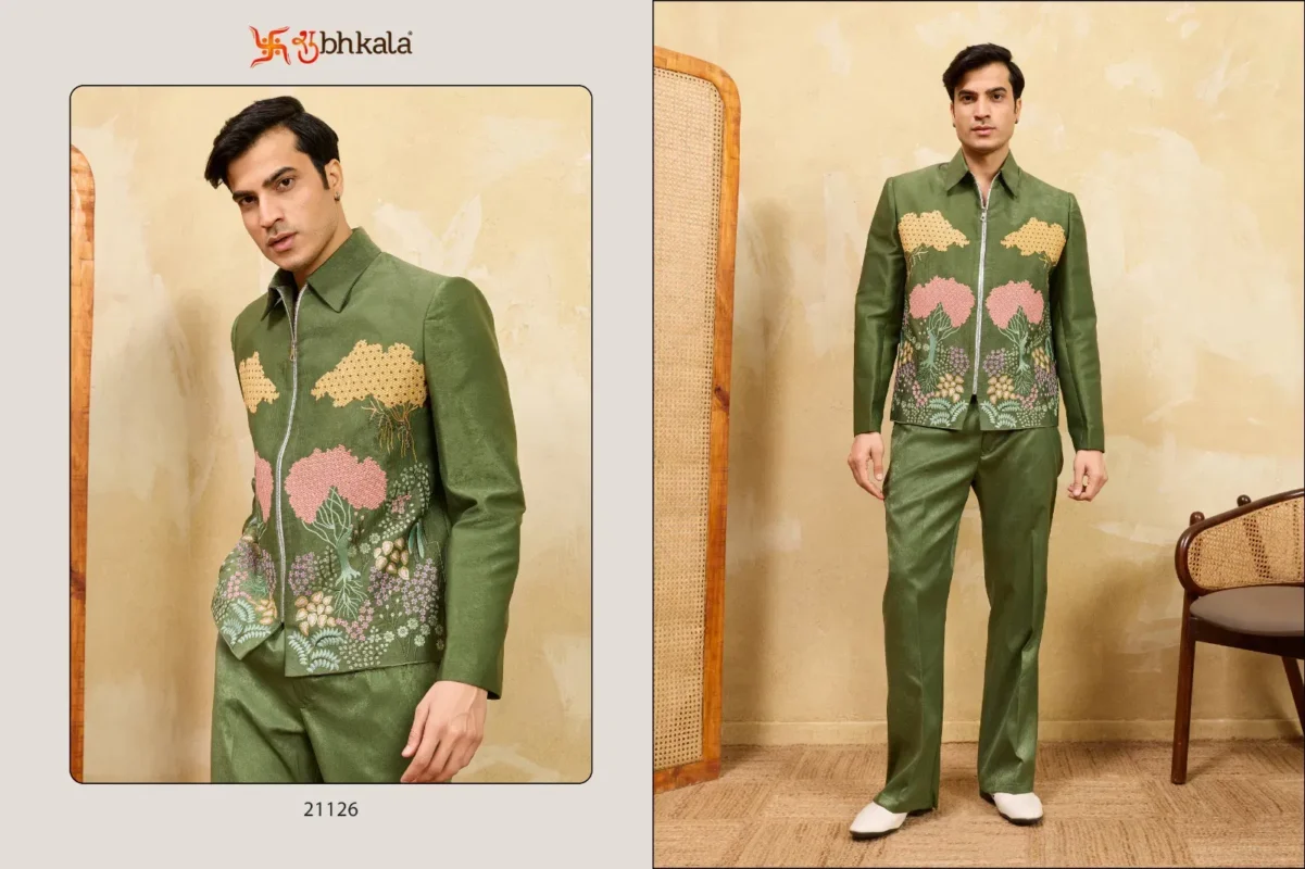 Latest Shubhvastra Nextgen Jacket Velvet Embroidery Work Jacket And Pant Collection Wholesale 2026