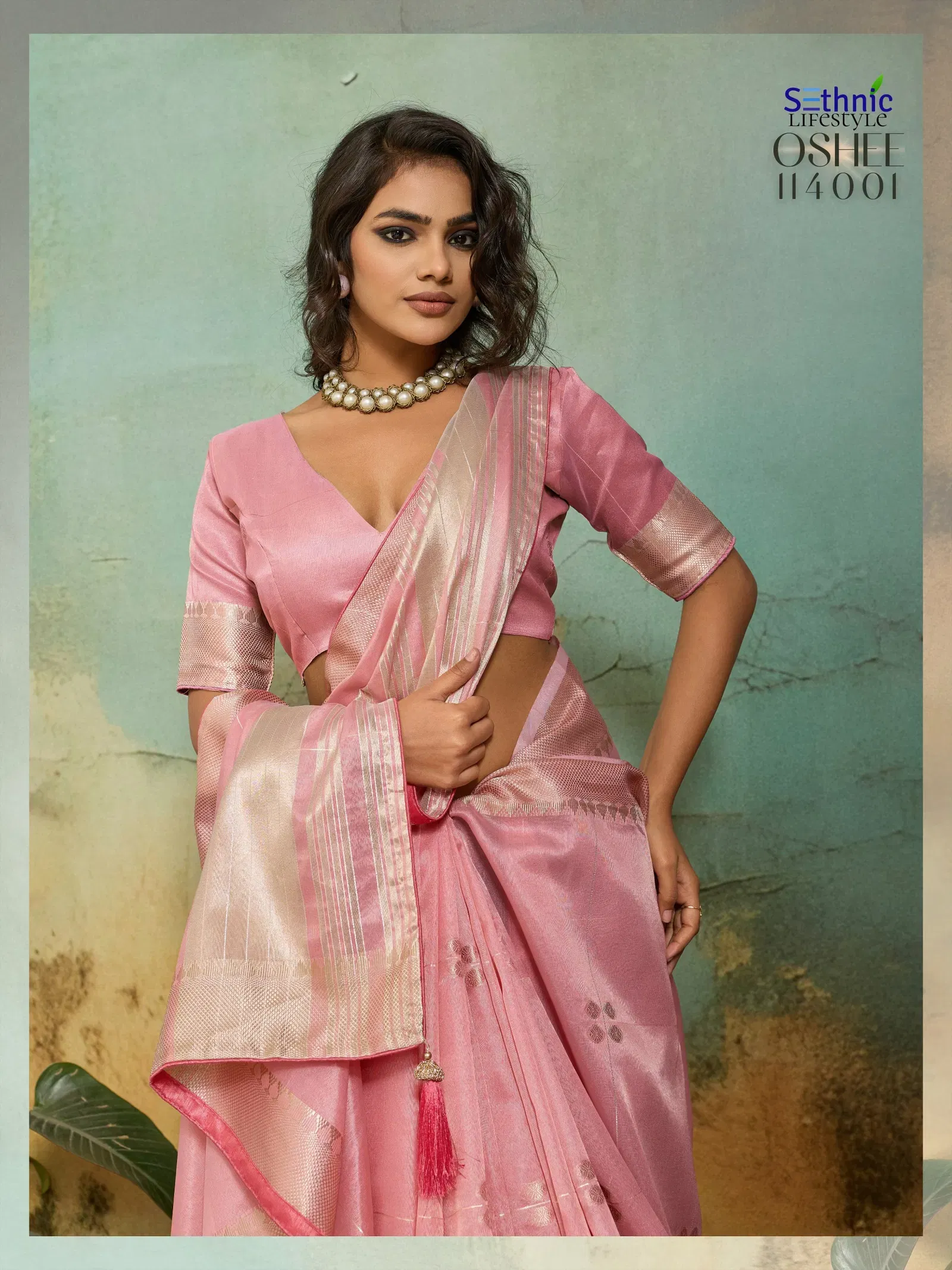 Sethnic Oshee Vibe Tissue Linen Zari Woven Festival Wear Saree Collection Wholesale 4 Buy Sethnic Oshee Vibe Tissue Linen Zari Woven Festival Wear Saree Collection Wholesale 2026