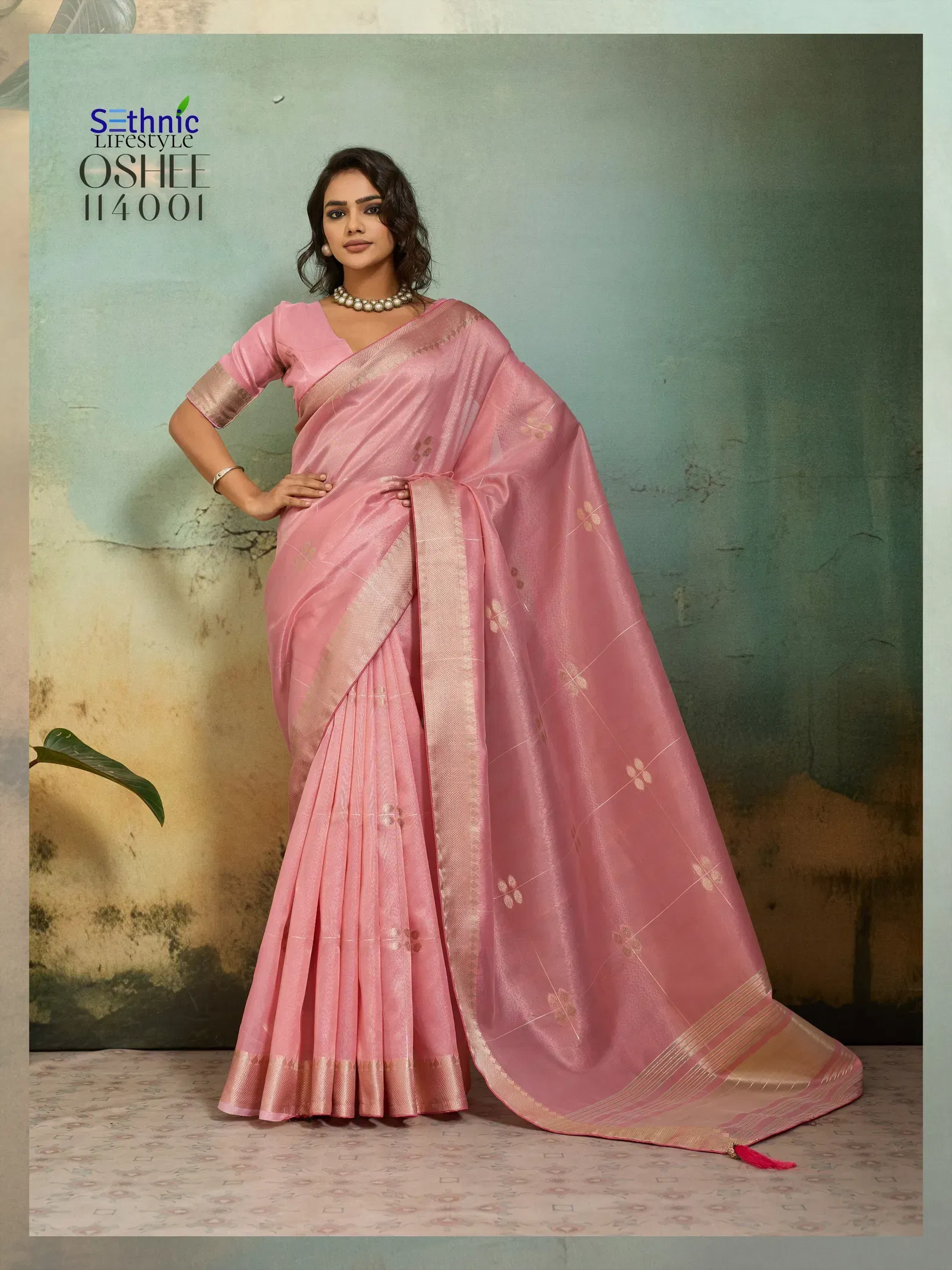 Sethnic Oshee Vibe Tissue Linen Zari Woven Festival Wear Saree Collection Wholesale 5 Buy Sethnic Oshee Vibe Tissue Linen Zari Woven Festival Wear Saree Collection Wholesale 2026