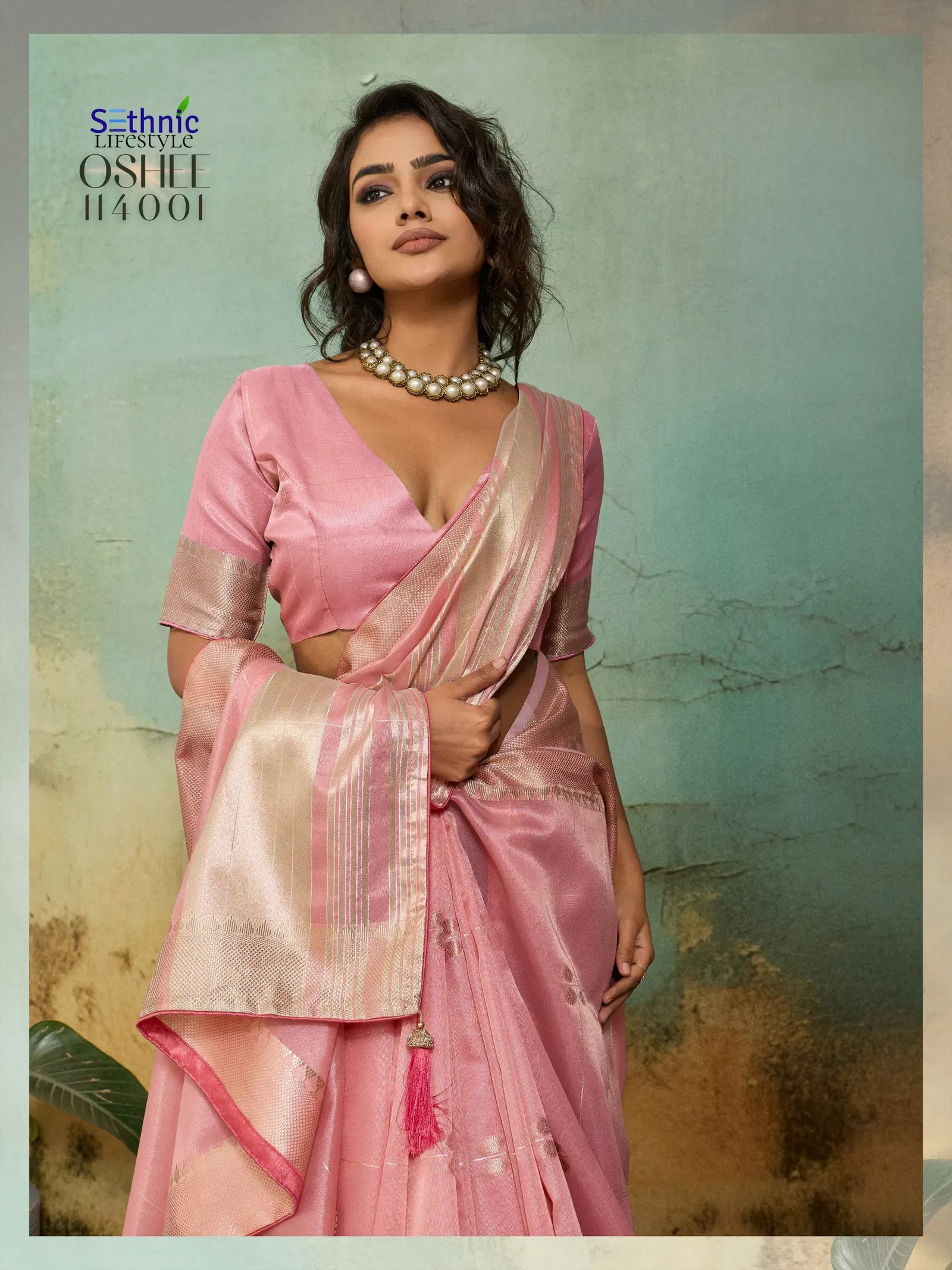 Sethnic Oshee Vibe Tissue Linen Zari Woven Festival Wear Saree Collection Wholesale 6 Buy Sethnic Oshee Vibe Tissue Linen Zari Woven Festival Wear Saree Collection Wholesale 2026