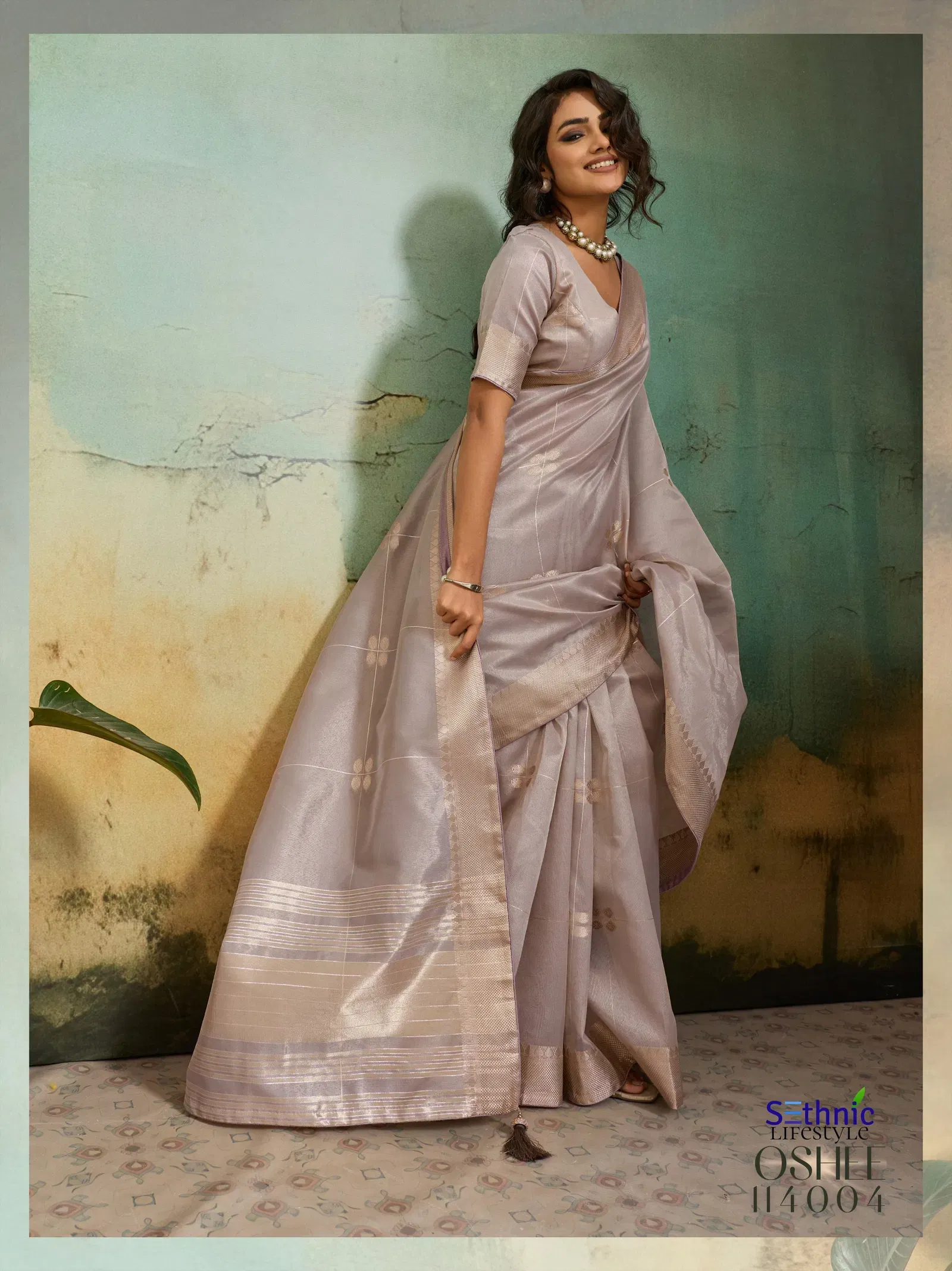 Sethnic Oshee Vibe Tissue Linen Zari Woven Festival Wear Saree Collection Wholesale 18 Buy Sethnic Oshee Vibe Tissue Linen Zari Woven Festival Wear Saree Collection Wholesale 2026