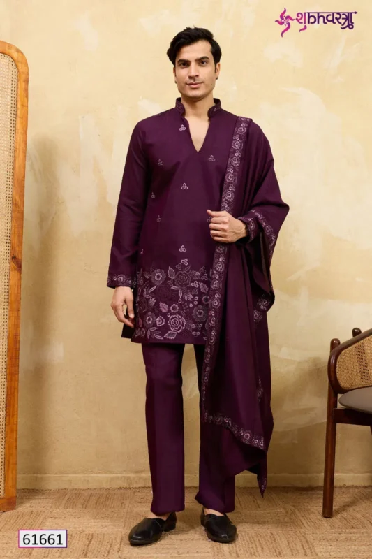 Launching Shubhvastra The Grand V Drape Viscose Silk Thread Work Kurta Pant And Dupatta Wholesale 2026 2 Launching Shubhvastra The Grand V Drape Viscose Silk Thread Work Kurta Pant And Dupatta Wholesale 2026