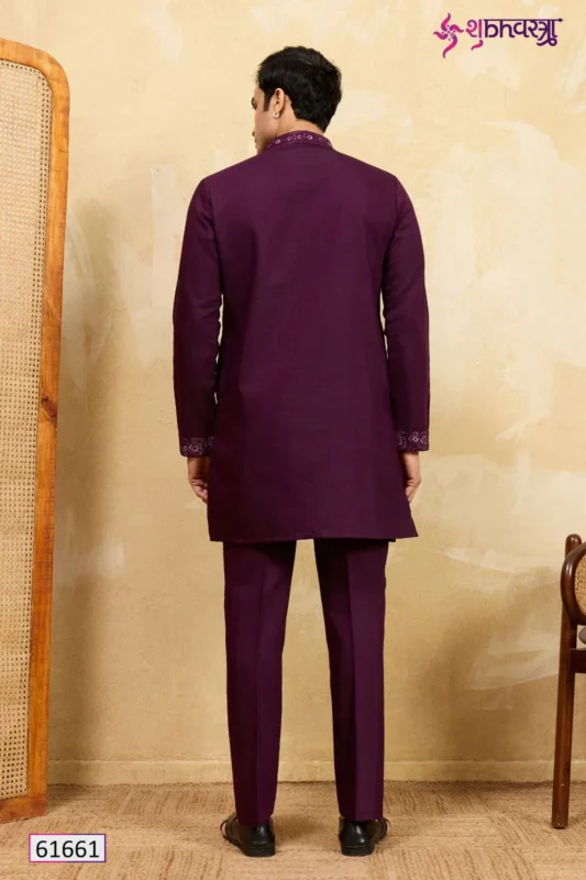 Launching Shubhvastra The Grand V Drape Viscose Silk Thread Work Kurta Pant And Dupatta Wholesale 2026 3 Launching Shubhvastra The Grand V Drape Viscose Silk Thread Work Kurta Pant And Dupatta Wholesale 2026