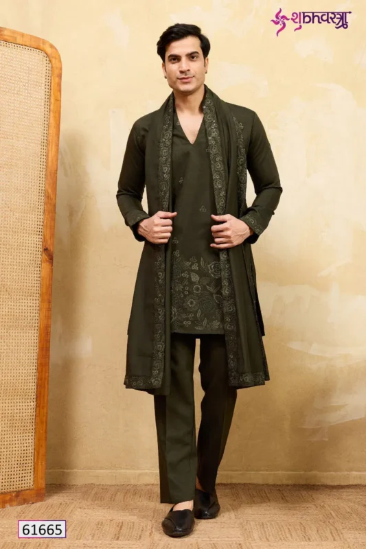 Launching Shubhvastra The Grand V Drape Viscose Silk Thread Work Kurta Pant And Dupatta Wholesale 2026 9 Launching Shubhvastra The Grand V Drape Viscose Silk Thread Work Kurta Pant And Dupatta Wholesale 2026