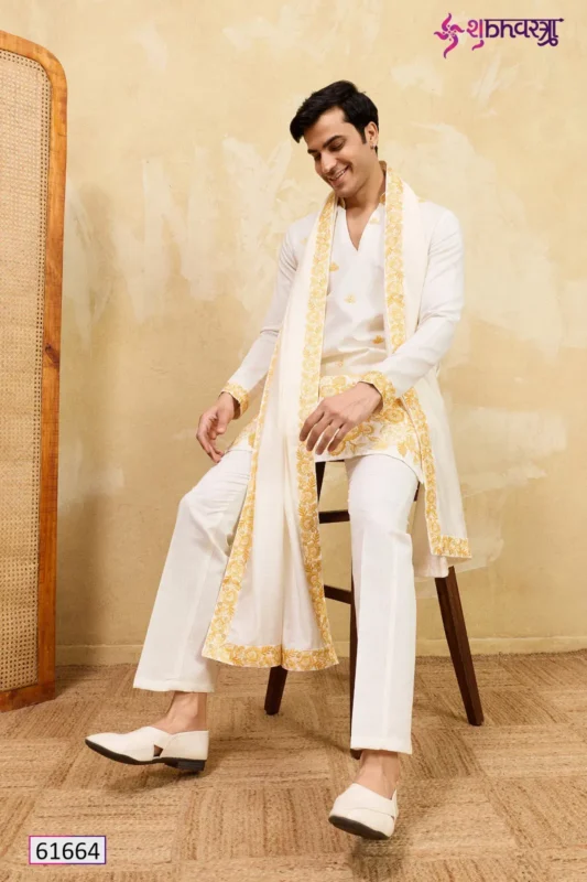Launching Shubhvastra The Grand V Drape Viscose Silk Thread Work Kurta Pant And Dupatta Wholesale 2026 10 Launching Shubhvastra The Grand V Drape Viscose Silk Thread Work Kurta Pant And Dupatta Wholesale 2026