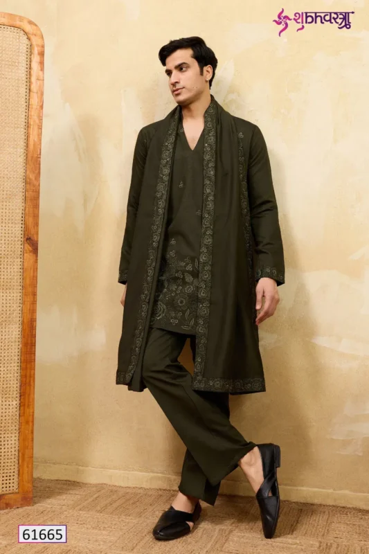 Launching Shubhvastra The Grand V Drape Viscose Silk Thread Work Kurta Pant And Dupatta Wholesale 2026 11 Launching Shubhvastra The Grand V Drape Viscose Silk Thread Work Kurta Pant And Dupatta Wholesale 2026