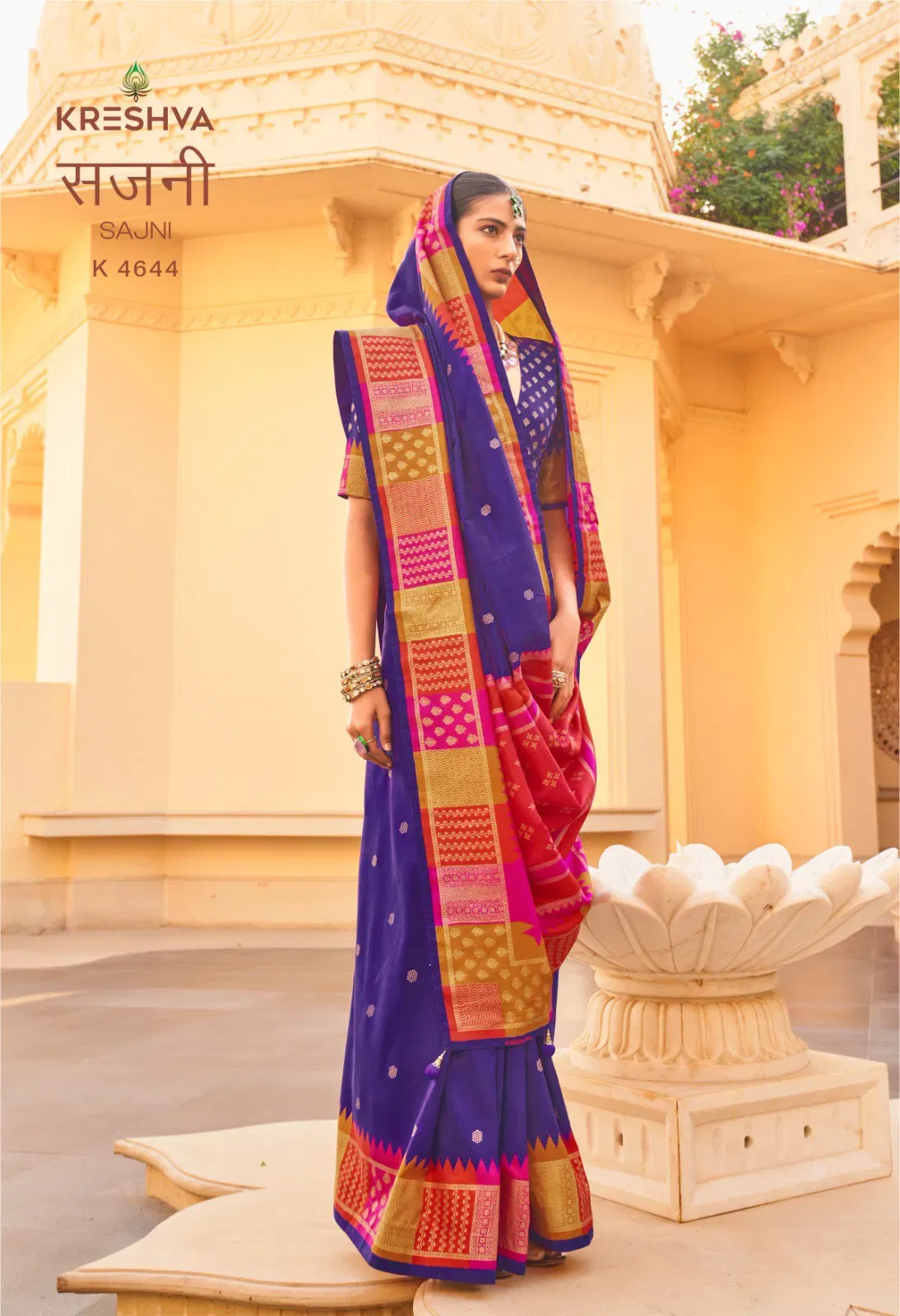 Kreshva Sajni Silk With Printed Traditional Wear Saree Collection Wholesale 10 Buy Kreshva Sajni Silk With Printed Traditional Wear Saree Collection Wholesale 2026