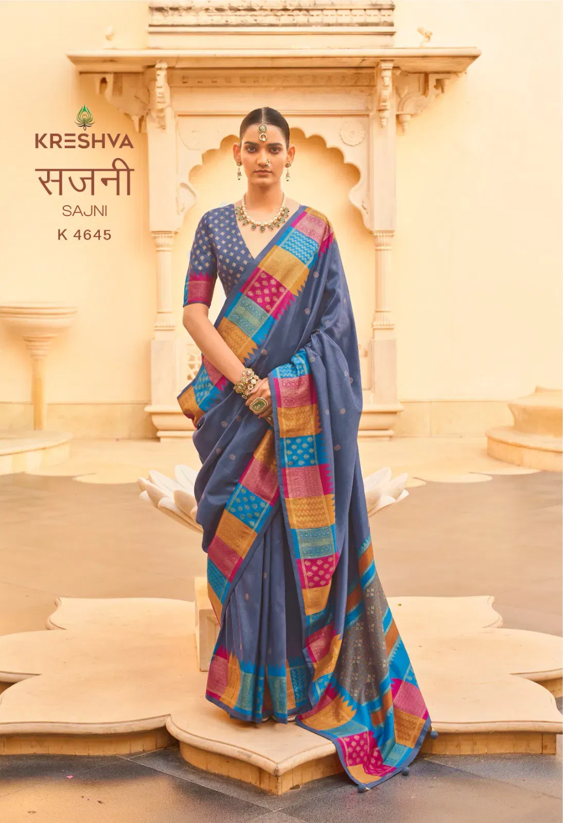 Kreshva Sajni Silk With Printed Traditional Wear Saree Collection Wholesale 11 Buy Kreshva Sajni Silk With Printed Traditional Wear Saree Collection Wholesale 2026