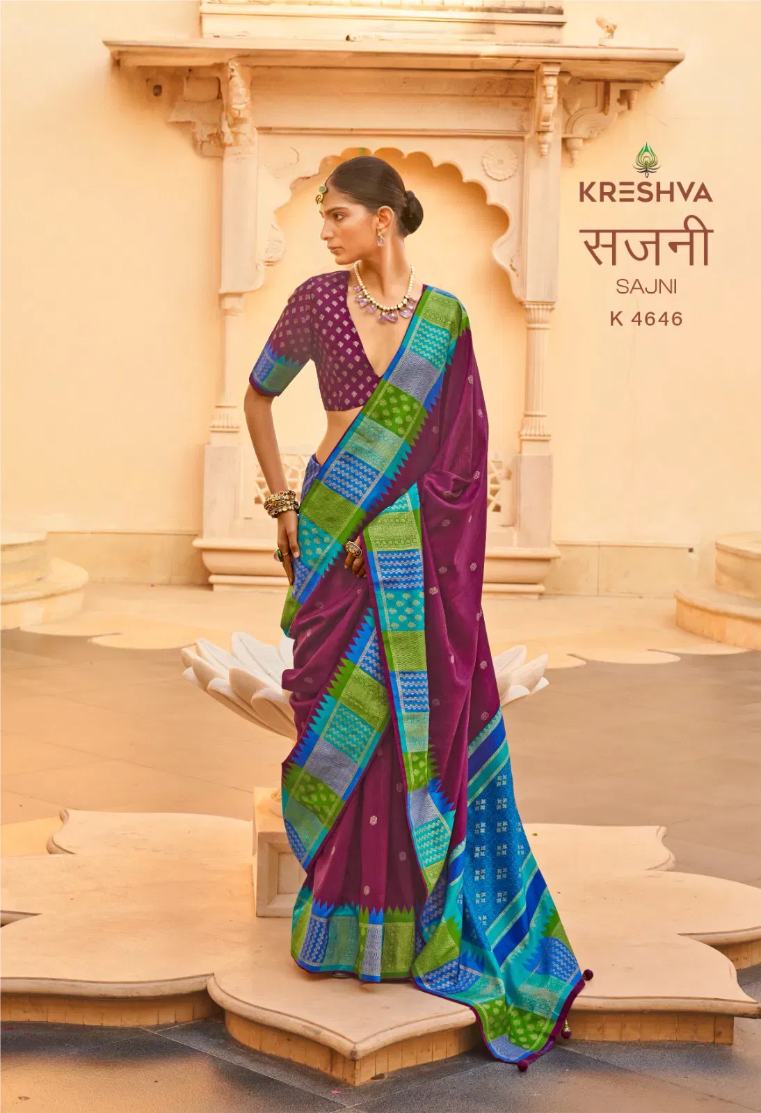 Kreshva Sajni Silk With Printed Traditional Wear Saree Collection Wholesale 12 Buy Kreshva Sajni Silk With Printed Traditional Wear Saree Collection Wholesale 2026