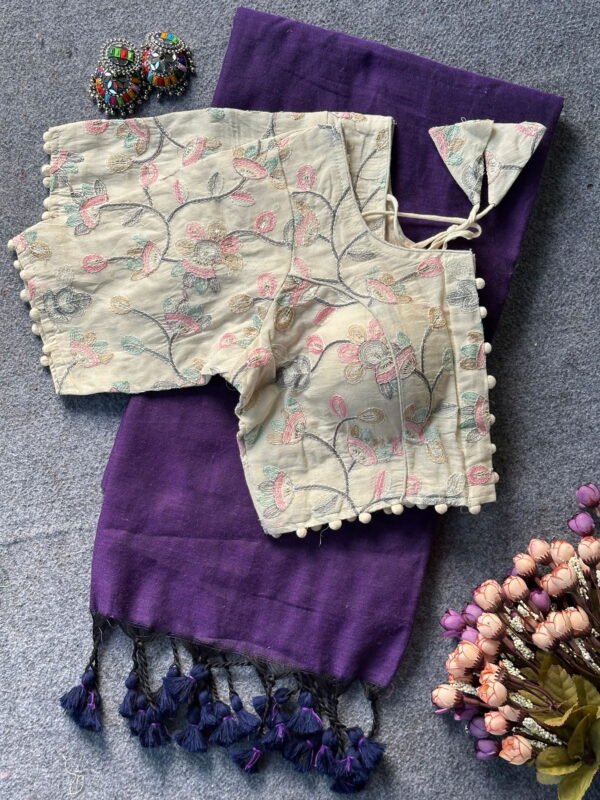 Latest Khadi Vol 7 Cotton Casual Wear Saree With Work Blouse Collection Wholesale 2026 6 Latest Khadi Vol 7 Cotton Casual Wear Saree With Work Blouse Collection Wholesale 2026