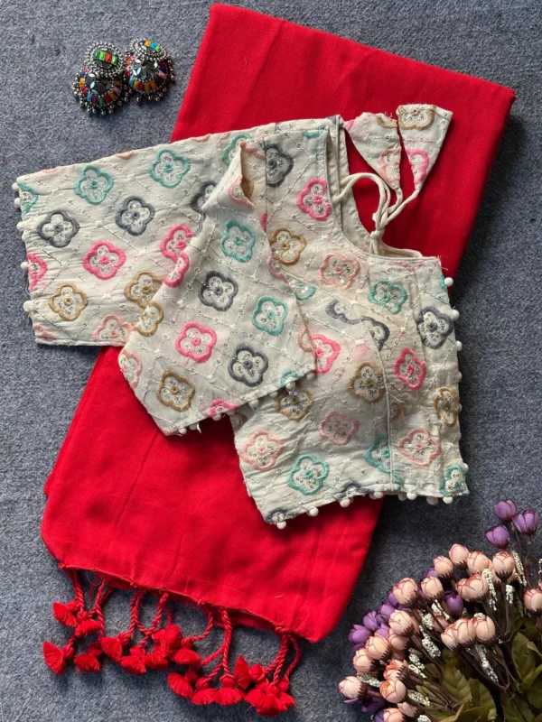 Latest Khadi Vol 7 Cotton Casual Wear Saree With Work Blouse Collection Wholesale 2026 9 Latest Khadi Vol 7 Cotton Casual Wear Saree With Work Blouse Collection Wholesale 2026