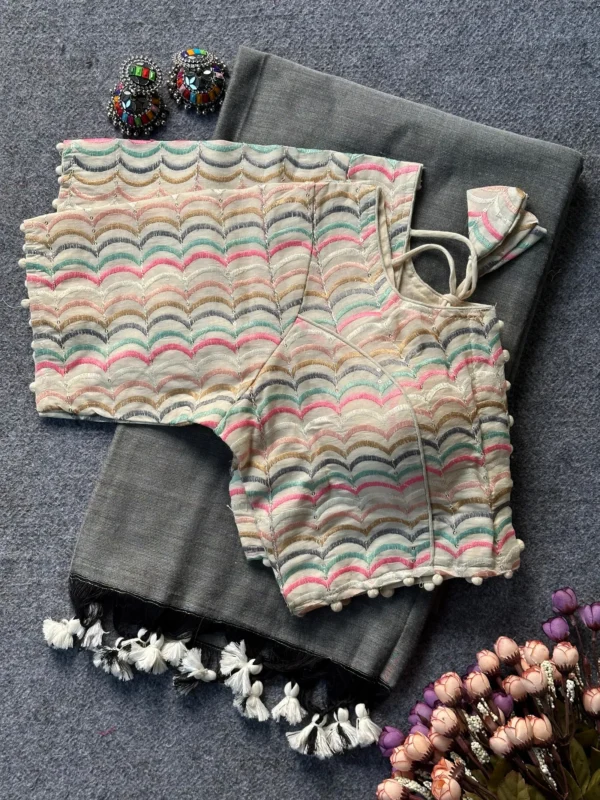Latest Khadi Vol 7 Cotton Casual Wear Saree With Work Blouse Collection Wholesale 2026 2 Latest Khadi Vol 7 Cotton Casual Wear Saree With Work Blouse Collection Wholesale 2026