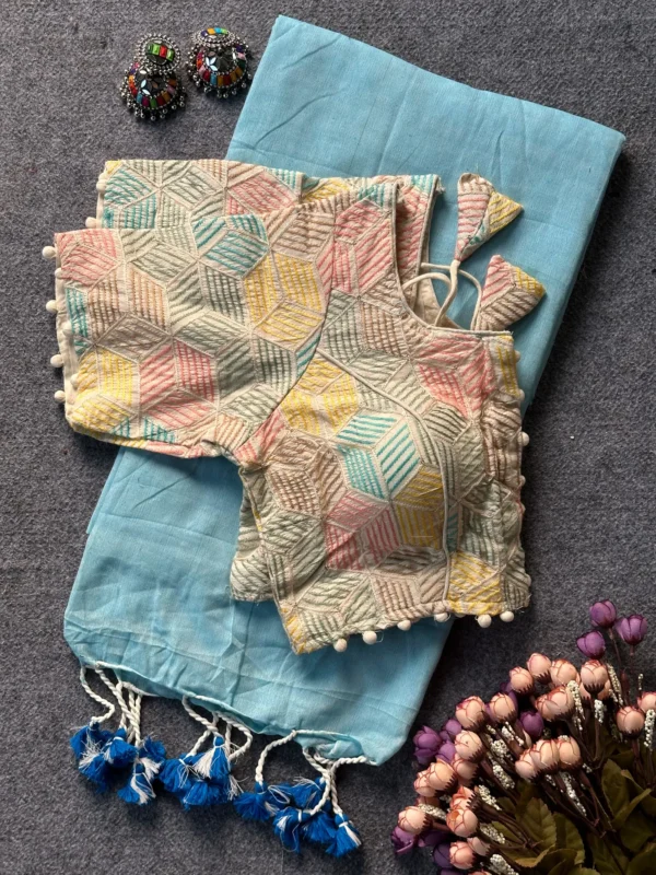 Latest Khadi Vol 7 Cotton Casual Wear Saree With Work Blouse Collection Wholesale 2026 10 Latest Khadi Vol 7 Cotton Casual Wear Saree With Work Blouse Collection Wholesale 2026