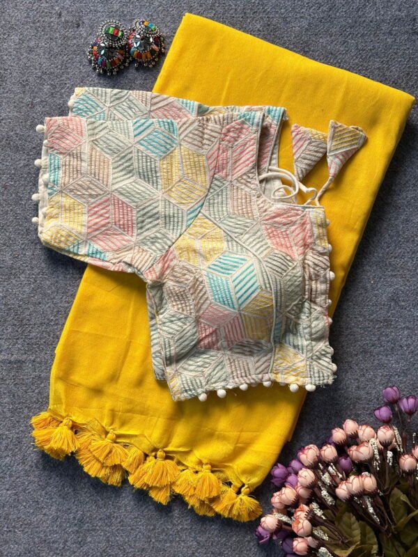 Latest Khadi Vol 7 Cotton Casual Wear Saree With Work Blouse Collection Wholesale 2026 5 Latest Khadi Vol 7 Cotton Casual Wear Saree With Work Blouse Collection Wholesale 2026
