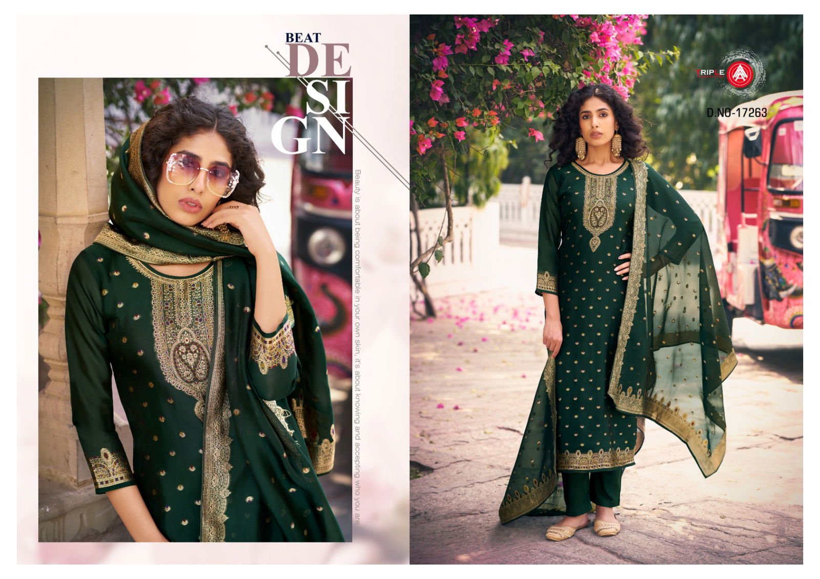 Triple Aaa Saptrang Vol 4 Silk Jacquard Minakari Dress Material Collection Wholesale 7 Stylish Triple Aaa Saptrang Vol 4 Silk Jacquard Minakari Dress Material Collection Wholesale 2026
