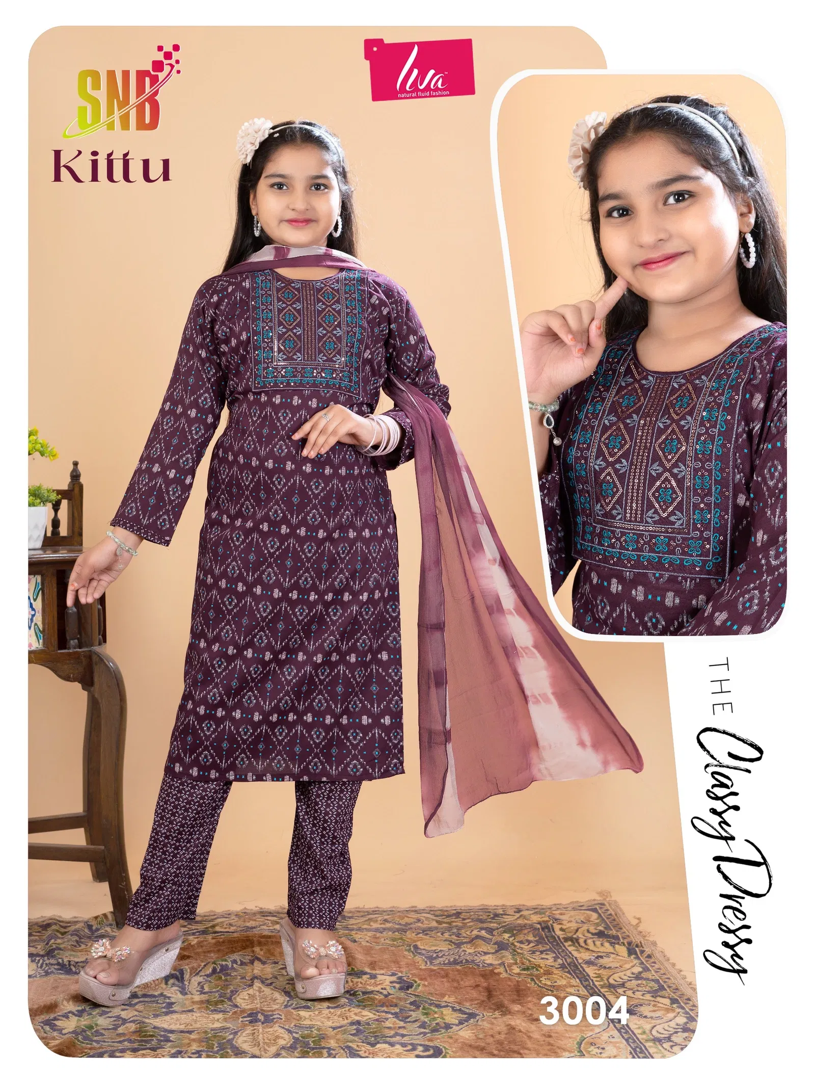 Dnp Kittu Vol 3 Rayon Kurti With Bottom Dupatta Set Kids Collection Wholesale 5 Beautiful Dnp Kittu Vol 3 Rayon Kurti With Bottom Dupatta Set Kids Collection Wholesale 2026