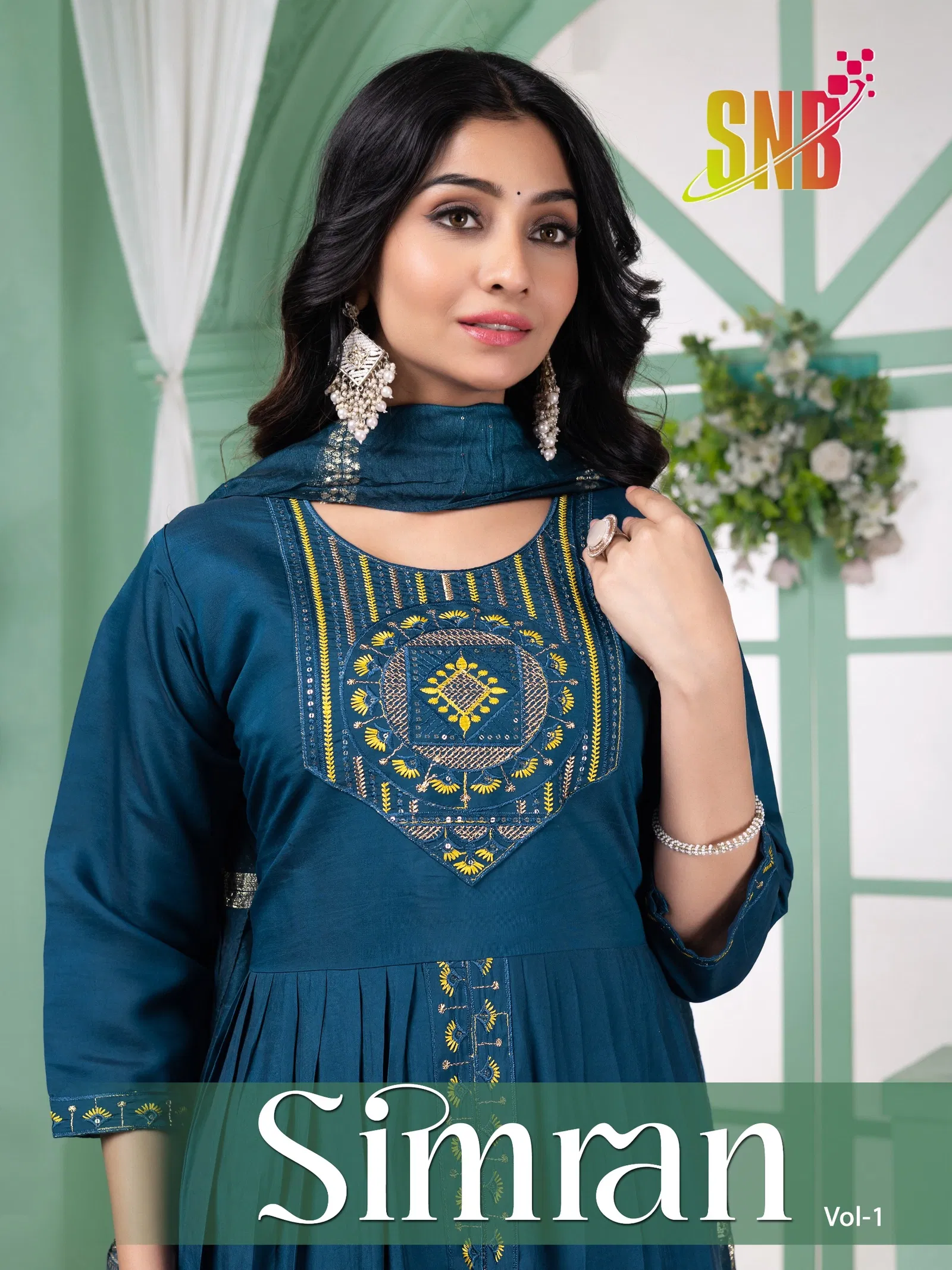 Dnp Simran Vol 1 Roman Silk Kurti With Bottom And Dupatta Set Wholesale 3 Dnp Simran Vol 1 Roman Silk Kurti With Bottom And Dupatta Set Wholesale
