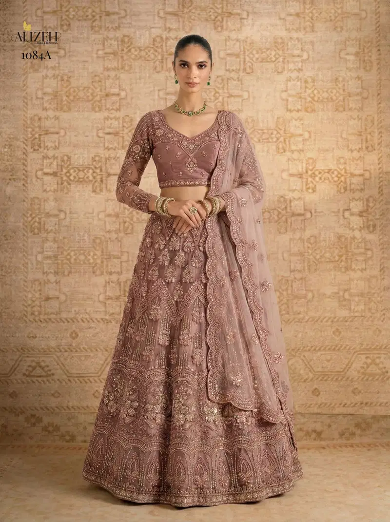 Alizeh 1084 Colours Butterfly Net Designer Lehenga Choli Collection Wholesale 6 Launching Alizeh 1084 Colours Butterfly Net Designer Lehenga Choli Collection Wholesale 2026