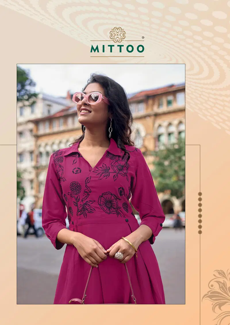 Mittoo Angoori Rayon With Thread Worked Casual Wear Top Collection Wholesale 10 Latest Mittoo Angoori Rayon With Thread Worked Casual Wear Top Collection Wholesale 2026