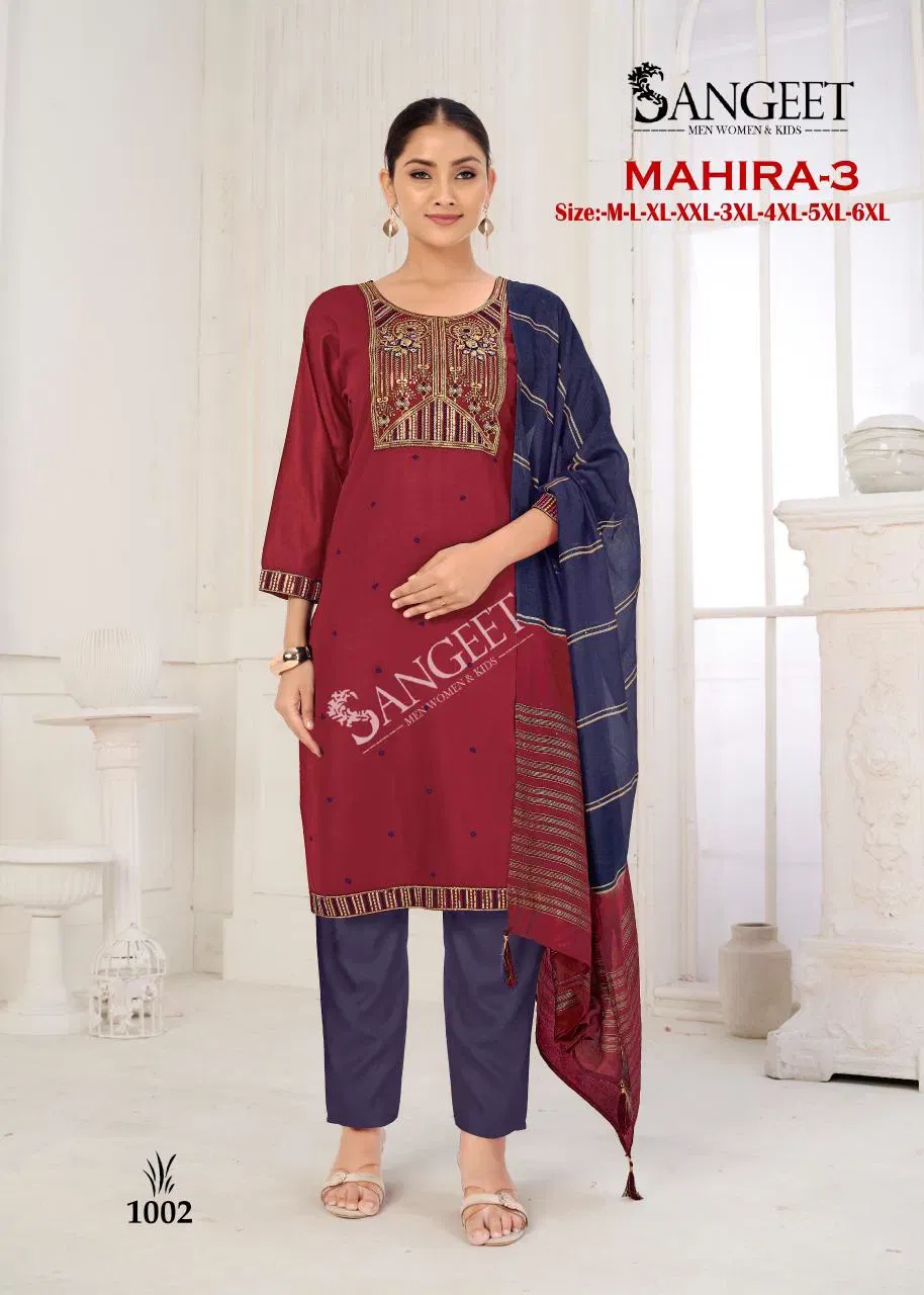 Sangeet Mahira Vol 3 Viscose Rayon With Embroidery Sequence Work Kurti With Bottom Dupatta Wholesale 7 Launching Sangeet Mahira Vol 3 Viscose Rayon With Embroidery Sequence Work Kurti With Bottom Dupatta Wholesale 2026