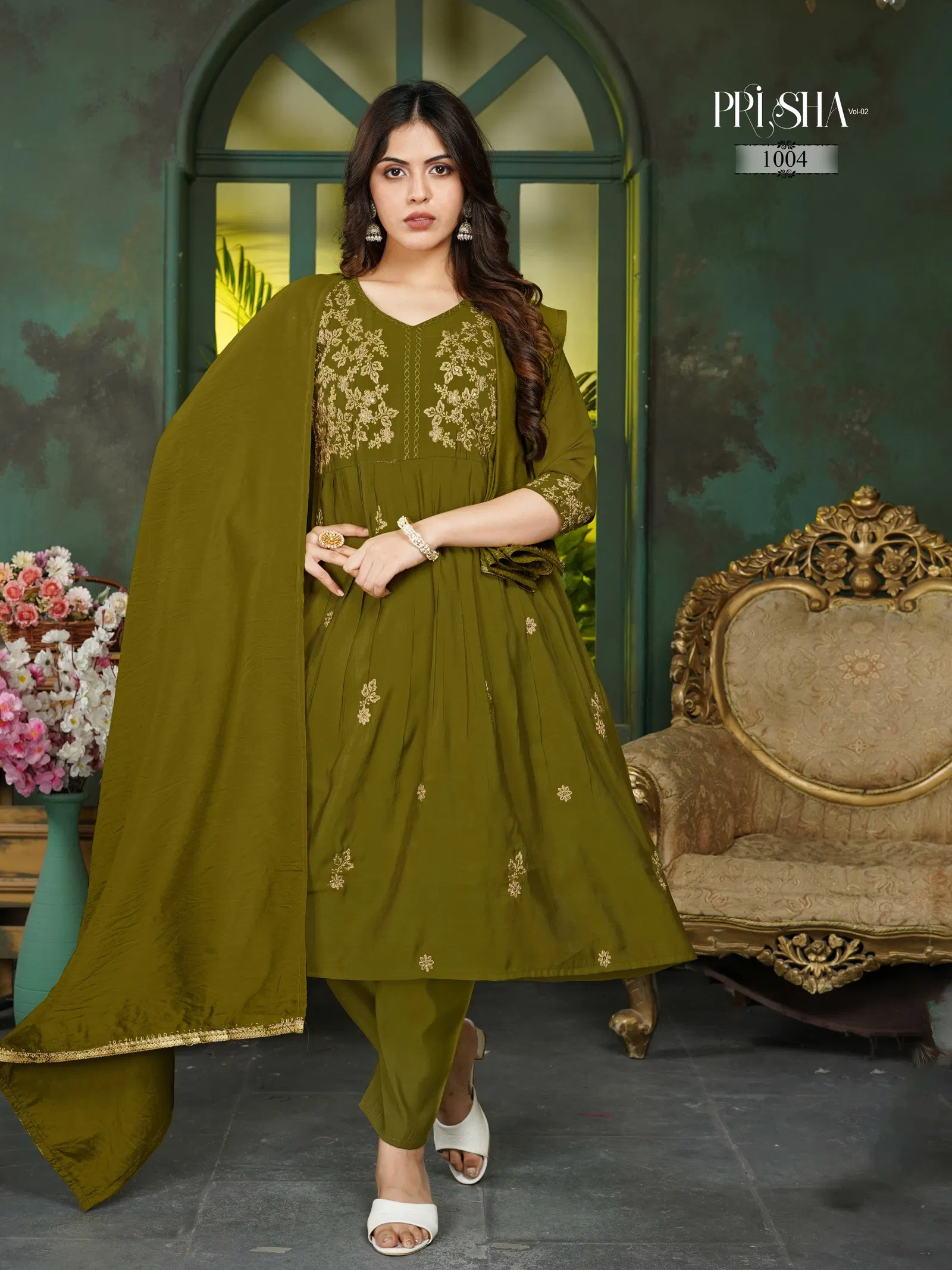 Dnp Prisha V2 Heavy Mul Chanderi Top Bottom With Dupatta Wholesale 8 Stylish Dnp Prisha V2 Heavy Mul Chanderi Top Bottom With Dupatta Wholesale 2026