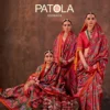 Kreshva Patola Essence Silk With Patola Print Saree Collection Wholesale 2 Kreshva Patola Essence Silk With Patola Print Saree Collection Wholesale