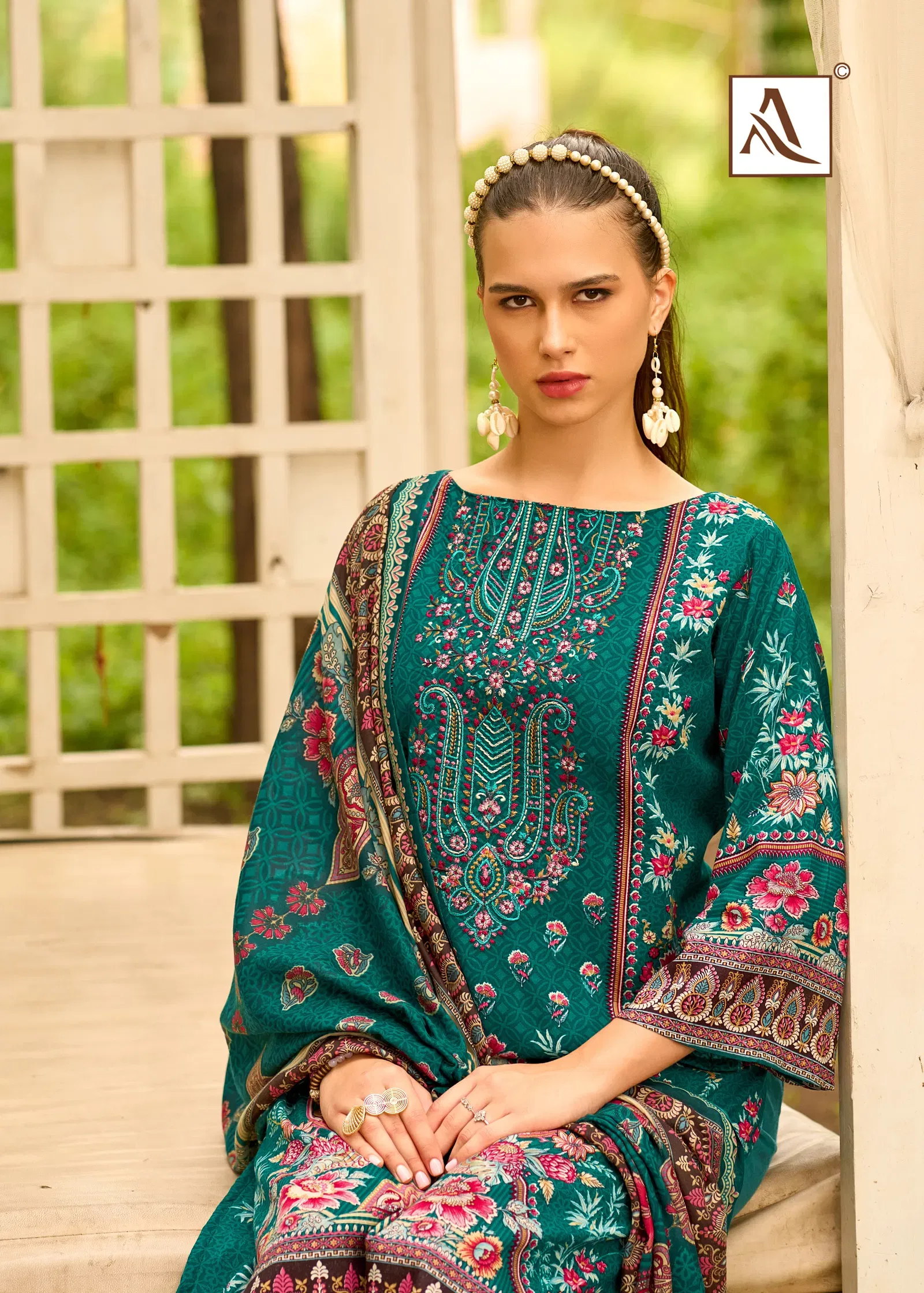 Alok Tahira Vol 03 Viscose Rayon Embroidered Dress Material Wholesale 5 Latest Alok Tahira Vol 03 Viscose Rayon Embroidered Dress Material Wholesale 2026