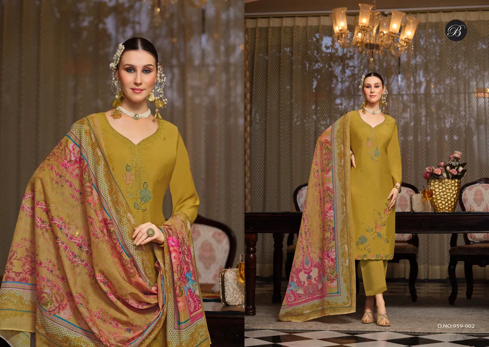 Belliza Gulfam Modal Muslin Heavy Embroidered Dress Materials Wholesale 4 Stylish Belliza Gulfam Modal Muslin Heavy Embroidered Dress Materials Wholesale 2026