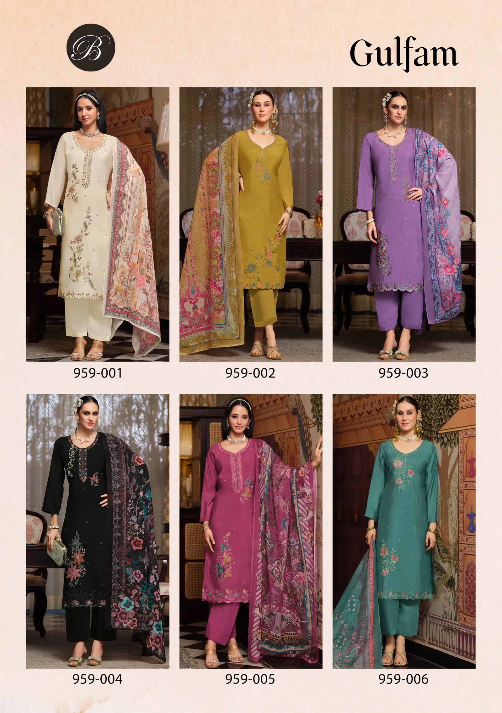 Belliza Gulfam Modal Muslin Heavy Embroidered Dress Materials Wholesale 10 Stylish Belliza Gulfam Modal Muslin Heavy Embroidered Dress Materials Wholesale 2026