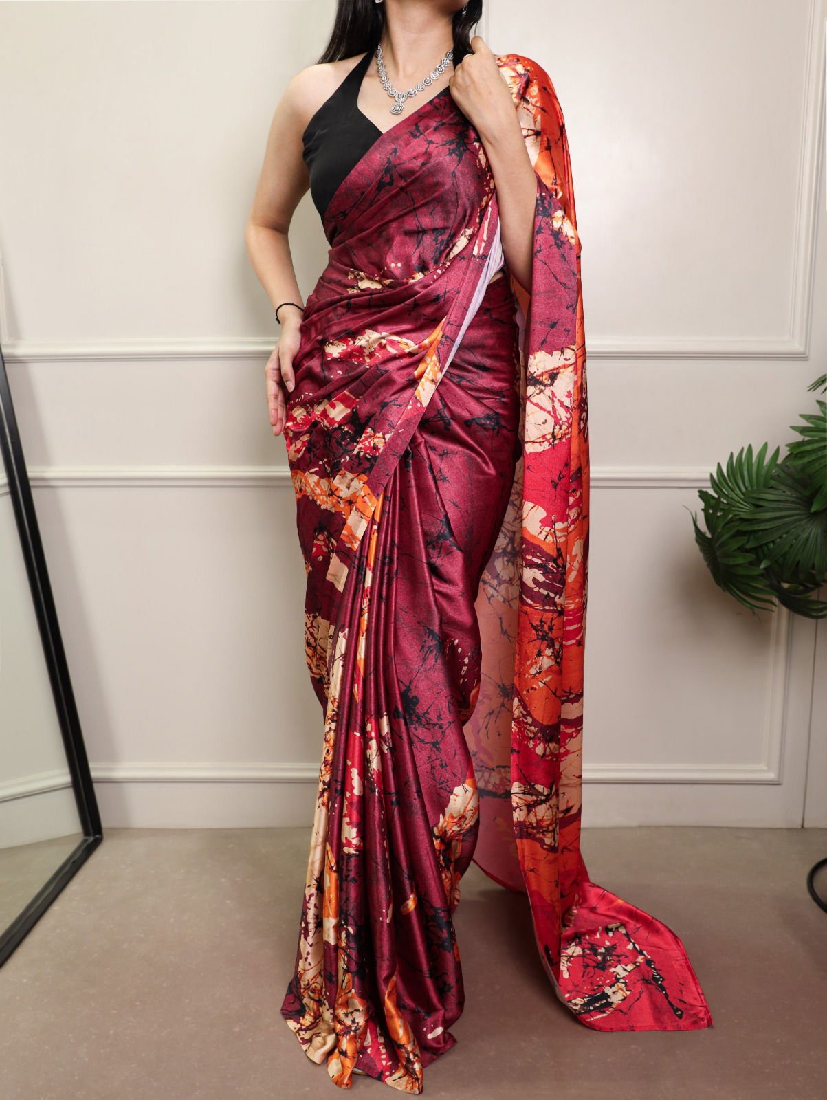 Lekha Yf 7012 Satin Silk Printed Saree Collection Wholesale 6 Buy Lekha Yf 7012 Satin Silk Printed Saree Collection Wholesale 2026