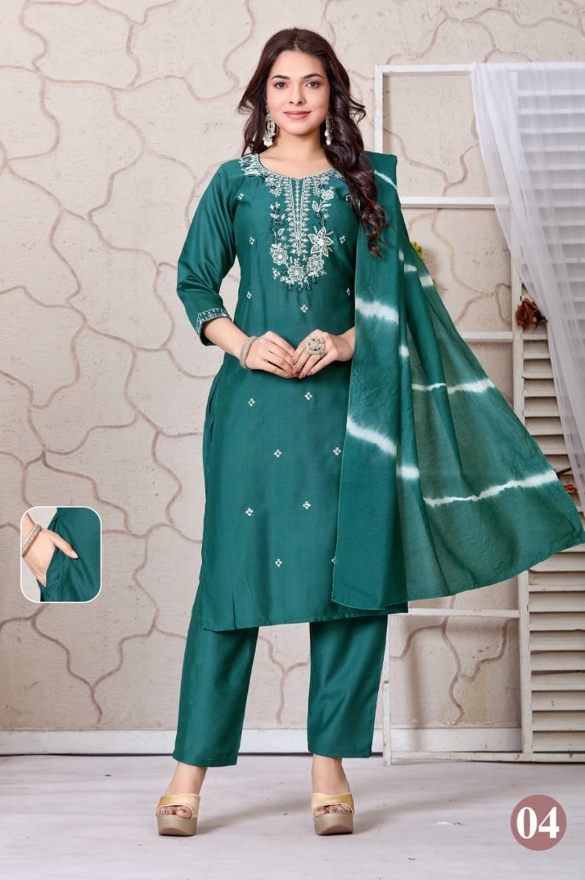 Dnp Ishikha Vatican Silk Kurti With Bottom And Dupatta Wholesale 9 Launching Dnp Ishikha Vatican Silk Kurti With Bottom And Dupatta Wholesale 2026