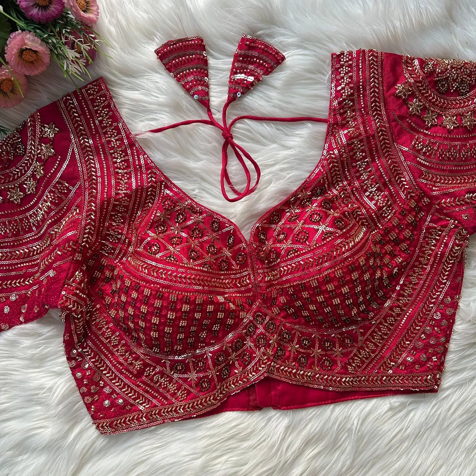 Ruh Kamini Pure Faux Georgette Blouse Wholesale 1 Ruh Kamini Pure Faux Georgette Blouse Wholesale