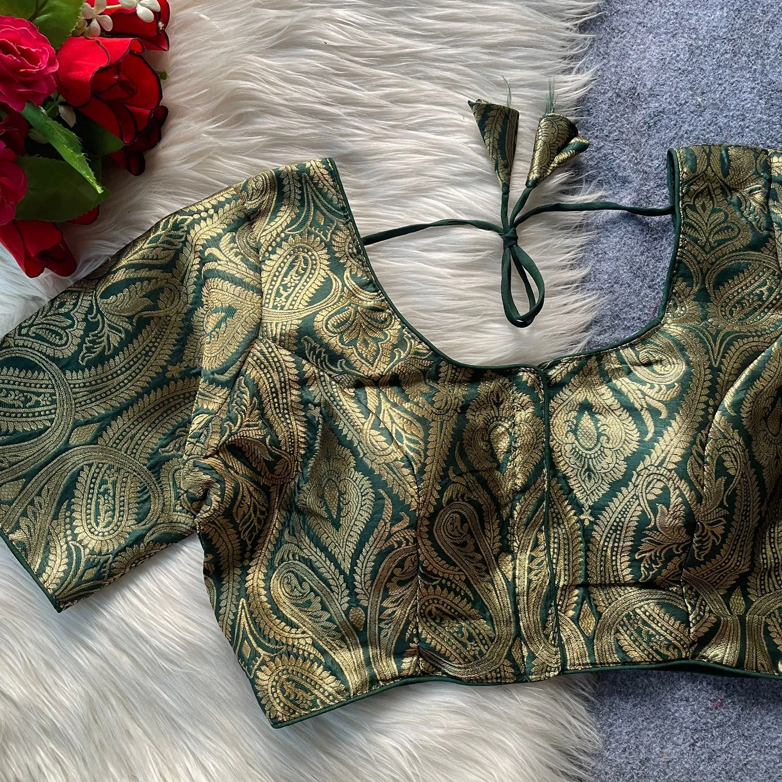 Ruh 1501 Pure Banarasi Silk With Golden Zari Blouse Wholesale 6 Launching Ruh 1501 Pure Banarasi Silk With Golden Zari Blouse Wholesale 2026