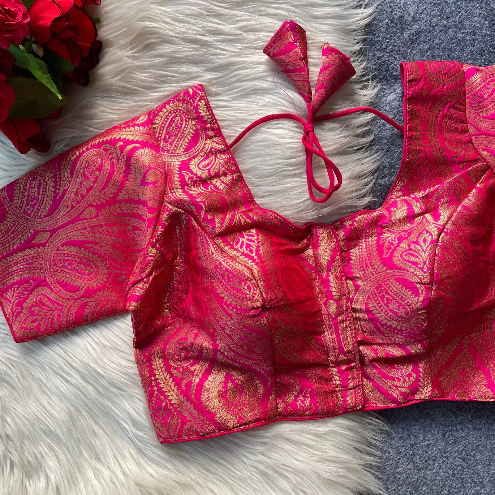 Ruh 1501 Pure Banarasi Silk With Golden Zari Blouse Wholesale 8 Launching Ruh 1501 Pure Banarasi Silk With Golden Zari Blouse Wholesale 2026