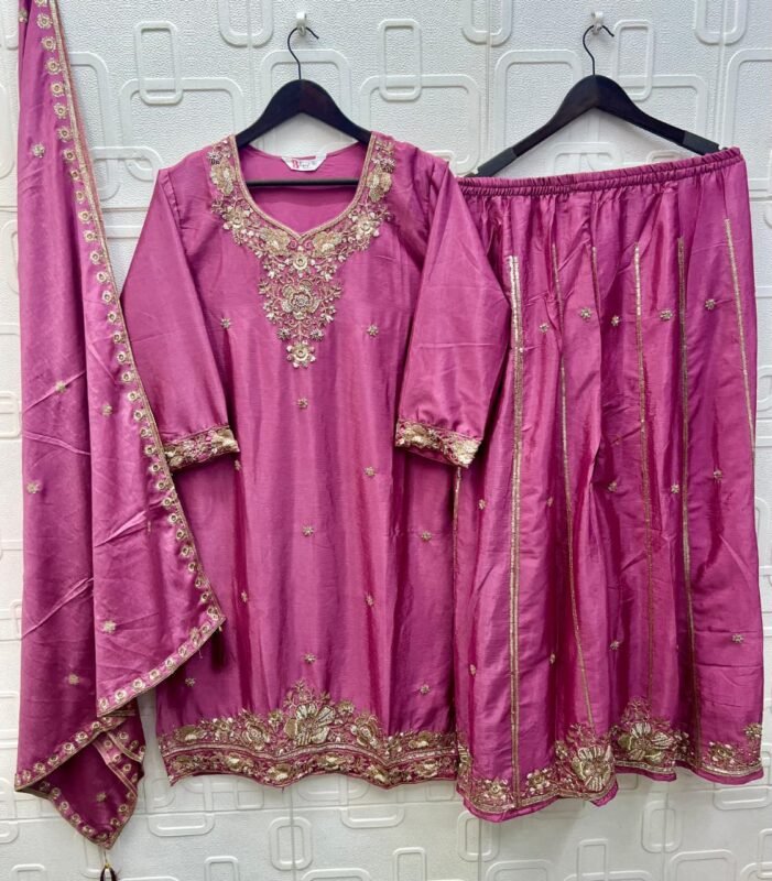 Latest Bilqis B 266 A To D Readymade Chinon Embroidered Pakistani Salwar Kameez Wholesale 2026