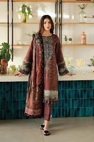 Deepsy Jade Urban Lawn Vol 7 Chiffon Dupatta Cotton Pakistani Salwar Kameez Wholesale