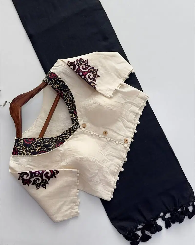 Khadi Vol 10 Hk 6 Cotton Saree With Aplic Work Blouse Collection Wholesale 8 Latest Khadi Vol 10 Hk 6 Cotton Saree With Aplic Work Blouse Collection Wholesale 2026