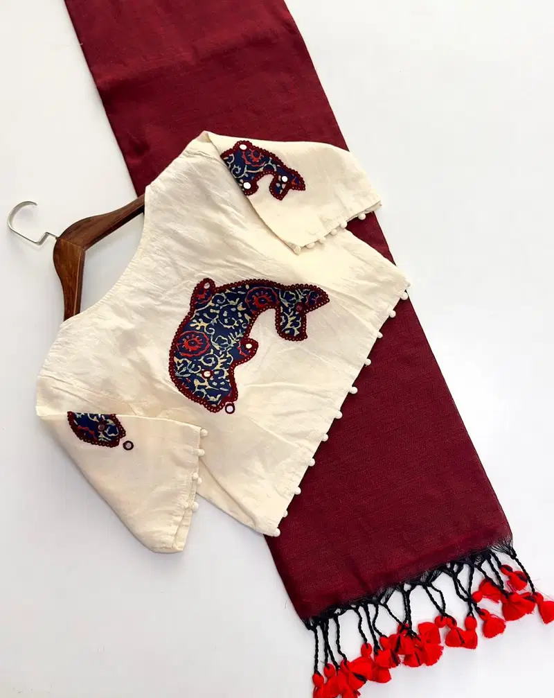 Khadi Vol 10 Hk 6 Cotton Saree With Aplic Work Blouse Collection Wholesale 10 Latest Khadi Vol 10 Hk 6 Cotton Saree With Aplic Work Blouse Collection Wholesale 2026