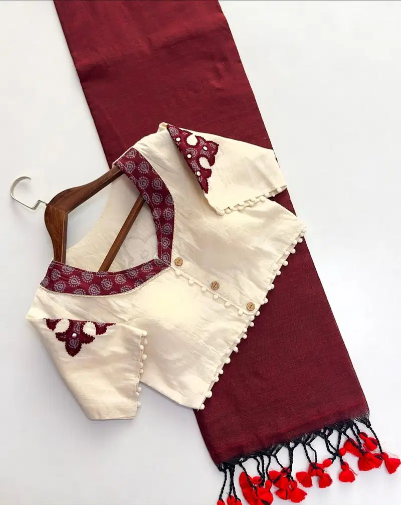 Khadi Vol 10 Hk 6 Cotton Saree With Aplic Work Blouse Collection Wholesale 13 Latest Khadi Vol 10 Hk 6 Cotton Saree With Aplic Work Blouse Collection Wholesale 2026