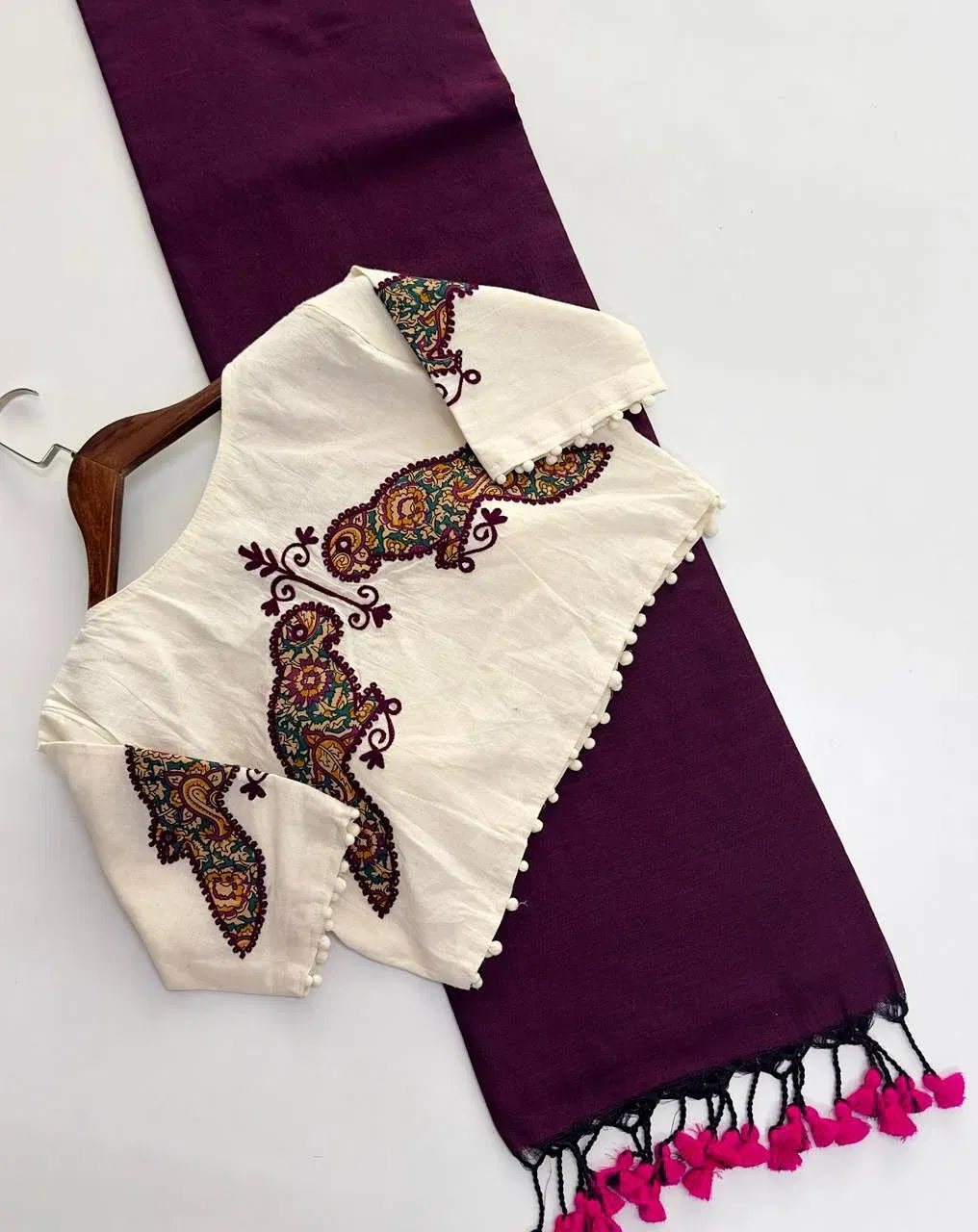 Khadi Vol 10 Hk 6 Cotton Saree With Aplic Work Blouse Collection Wholesale 19 Latest Khadi Vol 10 Hk 6 Cotton Saree With Aplic Work Blouse Collection Wholesale 2026