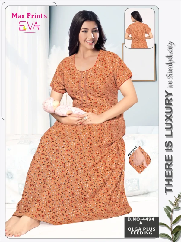 Latest Dnp Alphine Feeding Gown Collection Wholesale 2026
